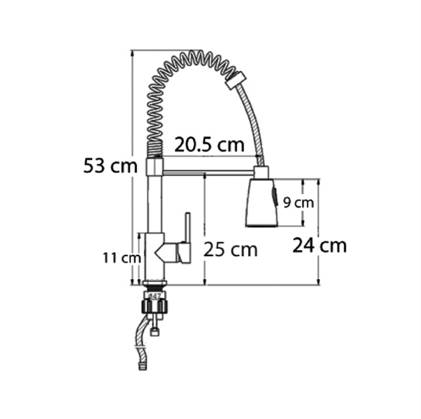 Llave Monomando EB-1005